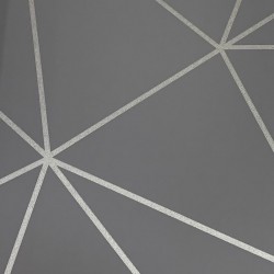 Papel de parede, geométrico triangulo, cinza e prata