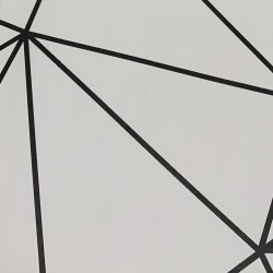 Papel de parede, geométrico triangulo, branco e preto