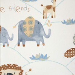 Papel de parede, decorado, infantil, safari.