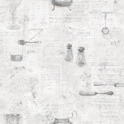Papel de Parede Kitchen Recipes G12293