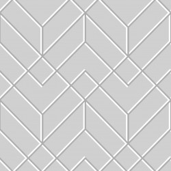 Papel de parede, geométrico, cinza, prata e branco