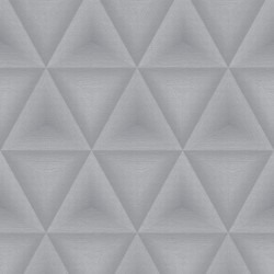 Papel de parede, 3D geométrico, cinza