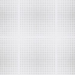 Papel de parede, geométrico, quadrados com brilhos, branco